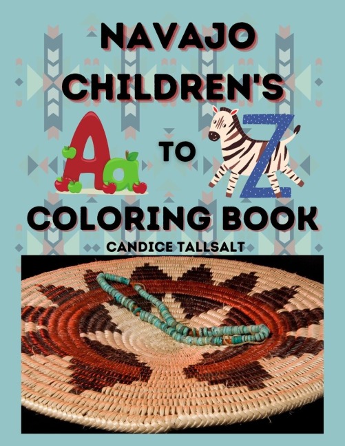 Navajo Childrens A to Z Coloring Book