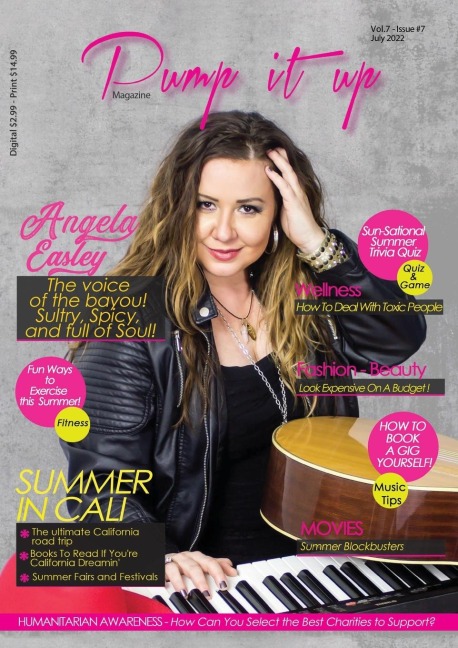 Pump it up Magazine - Angela Easley, The Voice  of the Bayou!  Sultry, Spicy,  and full of Soul!: Pump it up Magazine