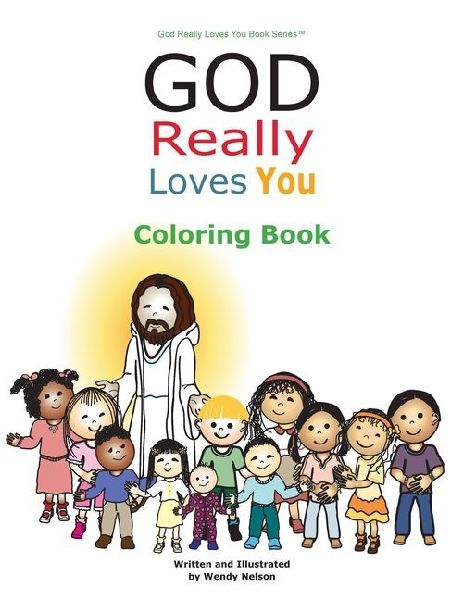 God Really Loves You Coloring Book