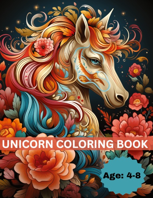 Unicorn Coloring Book