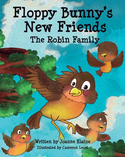 Floppy Bunnys New Friends - The Robin Family