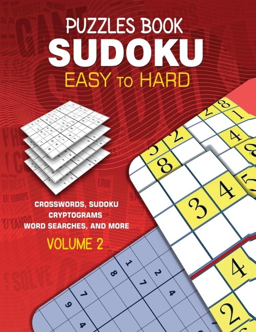 Puzzles Book Sudoku: Easy to Hard| Volume 2
