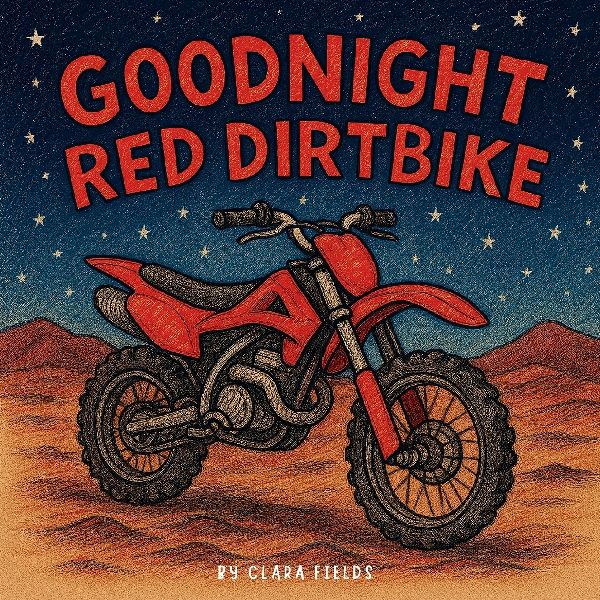 Goodnight Red Dirtbike: Dirtbike Book, Dirtbike Book For Kids, Dirtbike Bedtime Story