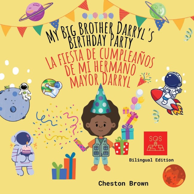 My Big Brother Darryls Birthday Party (English and Spanish Edition)