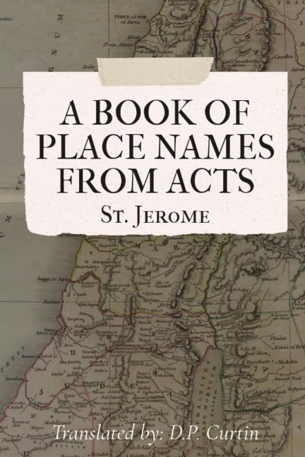 A List of Placenames from Acts
