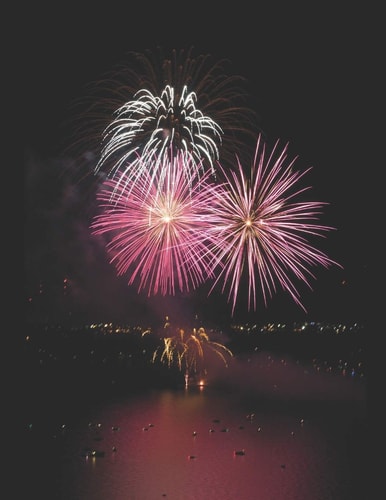 4th of July Fireworks at Lake Tahoe