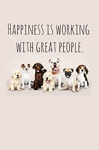Happiness Is Working with Great People Perfect Goodbye Gift for Coworker That Is Leaving / Going Away Gift for Your Co Worker, Boss, Manager, Employee