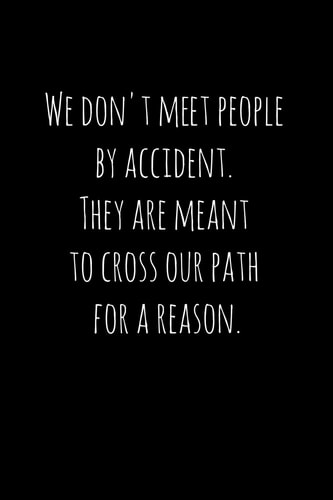 We Don't Meet People by Accident. They Are Meant to Cross Our Path for a Reason Perfect Goodbye Gift for Coworker That Is Leaving / Going Away Gift for Your Co Worker, Boss, Manager, Employee