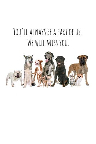 You'll Always Be a Part of Us. We Will Miss You Perfect Goodbye Gift for Coworker That Is Leaving / Going Away Gift for Your Co Worker, Boss, Manager, Employee