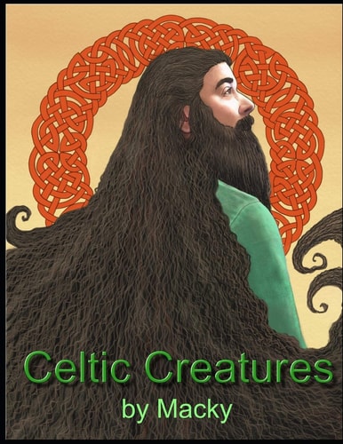 Celtic Creatures Colouring Book for Thoughtful Minds