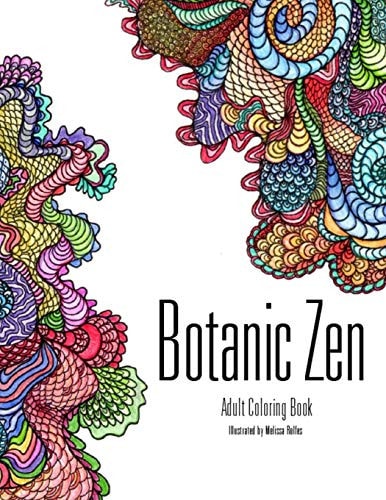 Botanic Zen Coloring Book