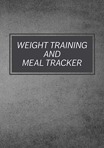 Weight Training And Meal Tracker Daily Lifting Tracker