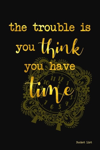 Bucket List The Trouble Is You Think You Have Time Couples Travel Bucket List
