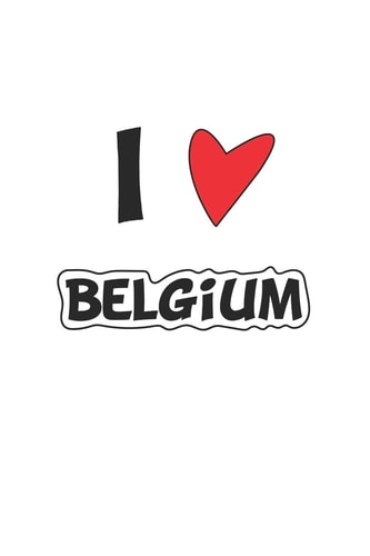 Belgium Notizbuch, Notizheft, Notizblock - Geschenk-Idee Für Belgien Fans - A5 - 120 Seiten