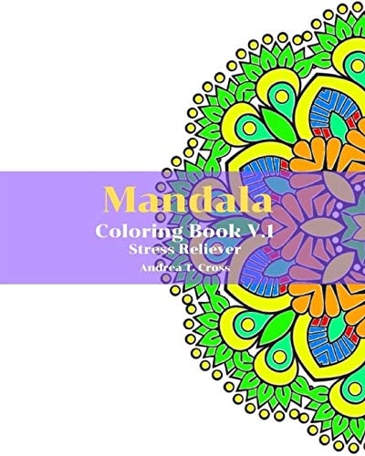 Mandala Coloring Book V.1 Coloring Book For Stress Reliever
