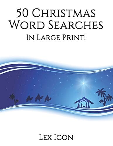 50 Christmas Word Searches In Large Print!
