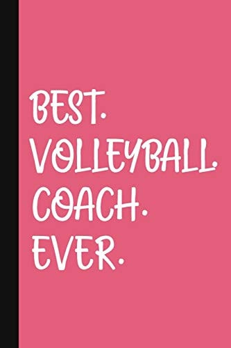 Best. Volleyball. Coach. Ever. A Thank You Gift For Volleyball Coach Volunteer Volleyball Coach Gifts Volleyball Coach Appreciation Pink