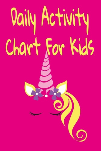 Daily Activity Chart For Kids Daily And Weekly Responsibilities Tracker
