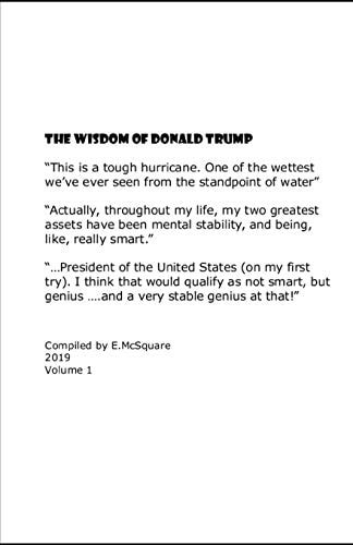 The Wisdom of Donald Trump