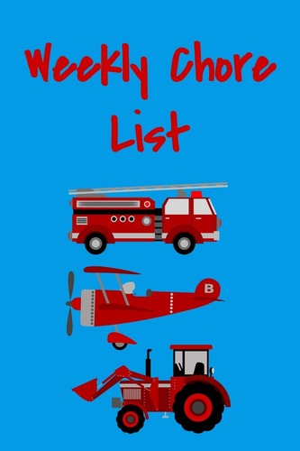 Weekly Chore List Weekly Responsibilities Tracker