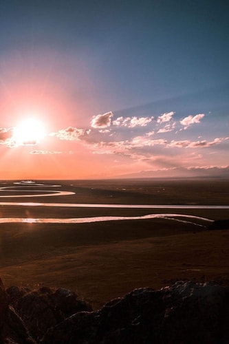 River A River Is a Natural Flowing Watercourse, Usually Freshwater, Flowing Towards an Ocean, Sea, Lake Or Another River.