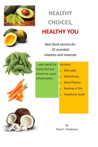 Healthy Choices Healthy You Best Food Sources for 35 Essential Vitamins and Minerals