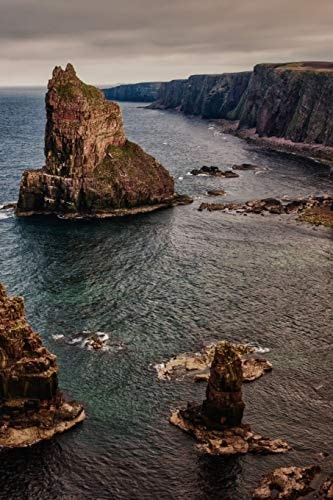 Rock Stacks of Duncansby Are Some of the Most Impressive in the British Isles. the Great Stack Is Over 60 M High and Rises Above the Summit of the Adjacent Cliff.