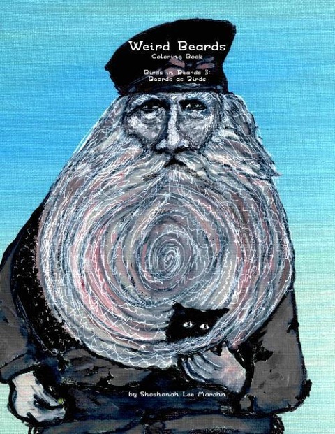 Weird Beards Coloring Book: Beards as Birds