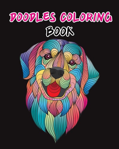 Doodles Coloring Book Coloring Book Page for Variety of Animals Flowers and Angels Suitable for Adults Or Senior Who Want to Have Meditation and Relaxation