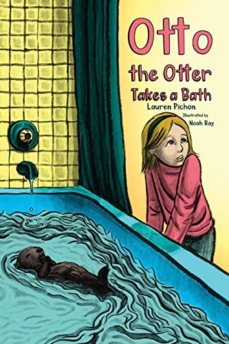 Otto the Otter Takes a Bath