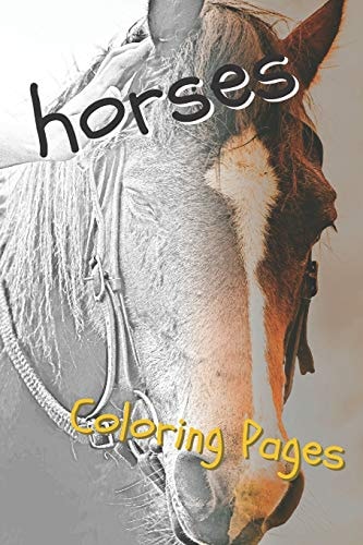 Horses Coloring Pages Beautiful Drawings for Adults Relaxation and for Kids