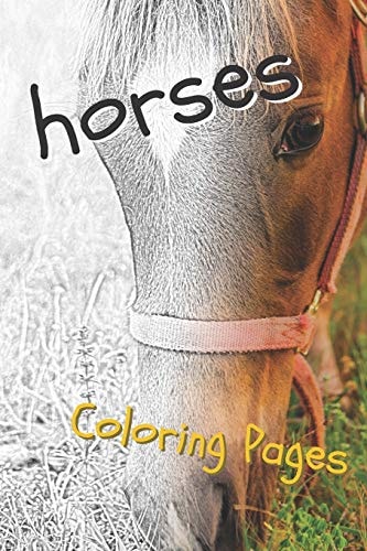Horses Coloring Pages Beautiful Drawings for Adults Relaxation and for Kids