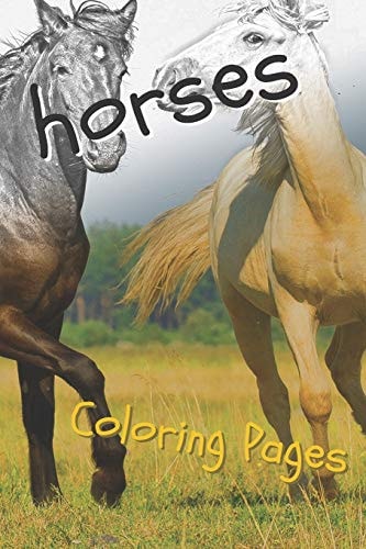 Horses Coloring Sheets Beautiful Drawings for Adults Relaxation and for Kids