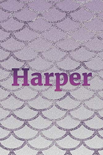Harper Writing Paper & Purple Mermaid Cover