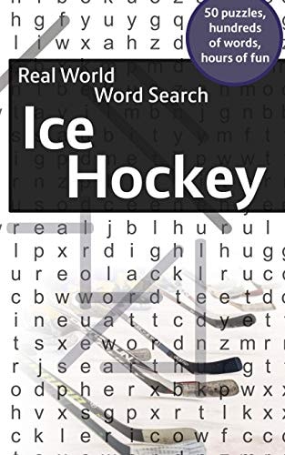 Real World Word Search Ice Hockey
