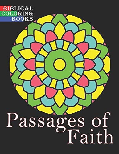 Passages of Faith A Christian Bible Study Coloring Book