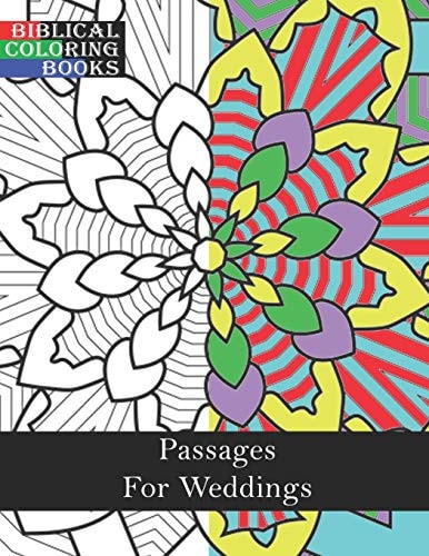 Passages for Weddings A Christian Bible Study Coloring Book