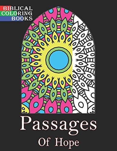 Passages of Hope A Christian Bible Study Coloring Book