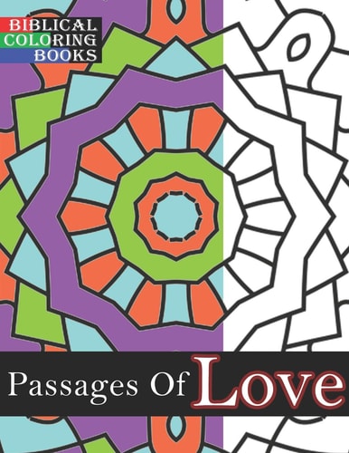 Passages of Love A Christian Bible Study Coloring Book
