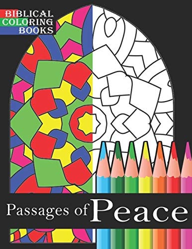 Passages of Peace A Christian Bible Study Coloring Book