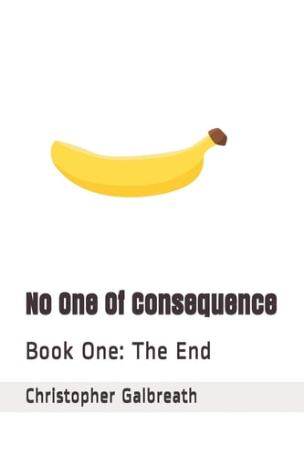 No One Of Consequence Book One: The End