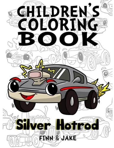 Children's Coloring Book, Silver Hotrod Award Winning Child Authors, Finn and Jake