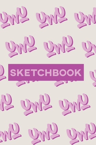 Sketchbook Uwu Cuteness Overload Purple Pink Typography Meme