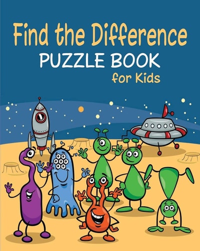 Find the Difference Puzzle Book for Kids Spot the Differences Between Two Pictures
