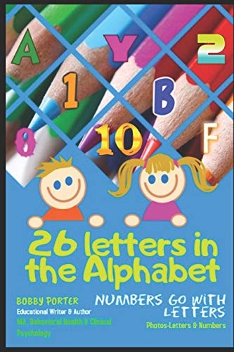 26 Letters in the Alphabet Numbers Go with Letters