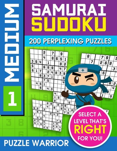 Medium Samurai Sudoku 200 Perplexing Puzzles