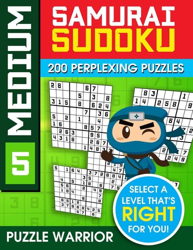Medium Samurai Sudoku 200 Perplexing Puzzles