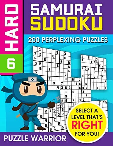 Hard Samurai Sudoku 200 Perplexing Puzzles