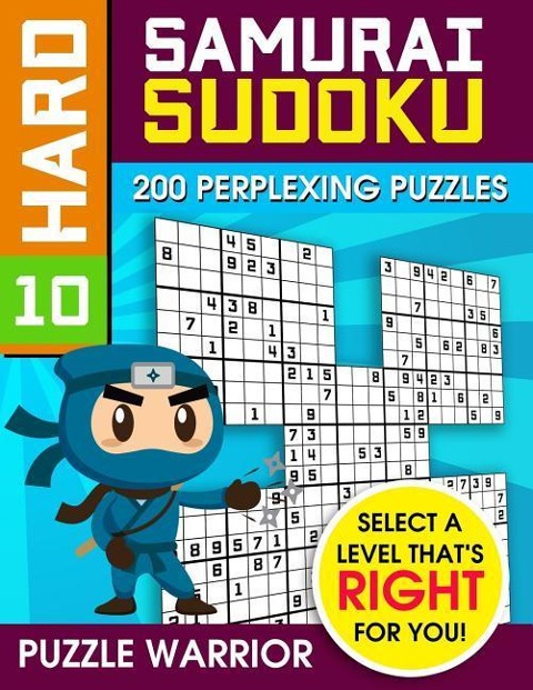Hard Samurai Sudoku 200 Perplexing Puzzles