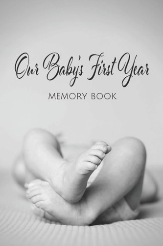 Our Baby's First Year Memory Book Milestone Keepsake